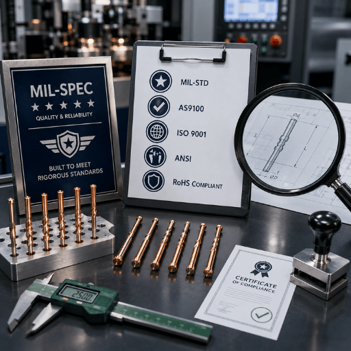 MIL-Spec & Industry Standards When Twist Pins Need Compliance