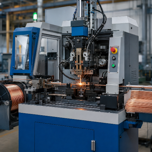 Twist Pin Cutting & Welding Machine