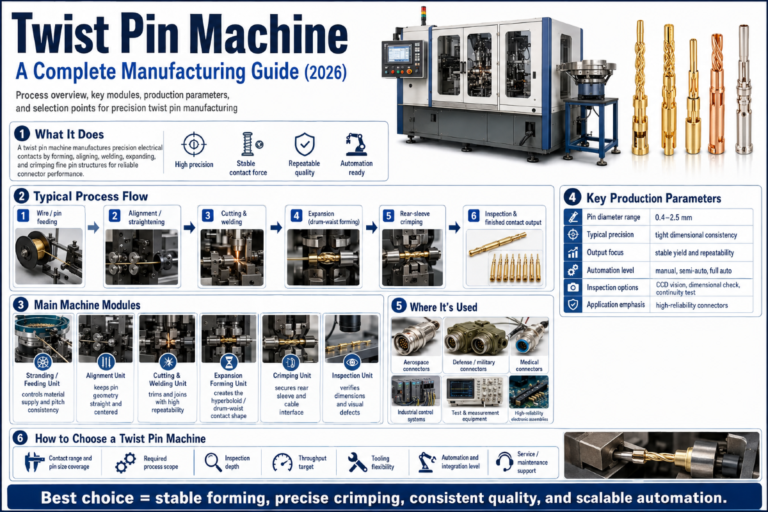 Twist Pin Machine A Complete Manufacturing Guide (2026)