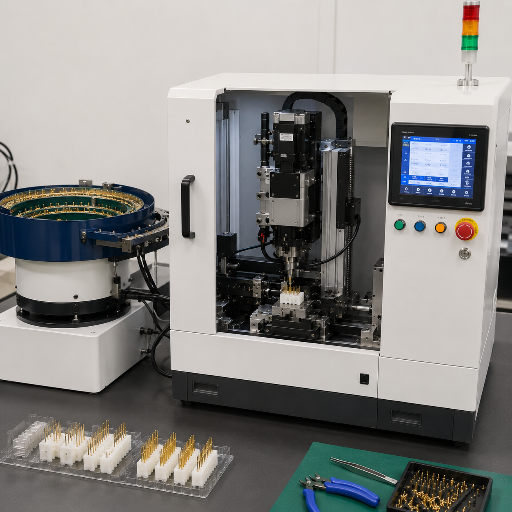 ZEUEE 0.45 Twist Pin Crimping Machine