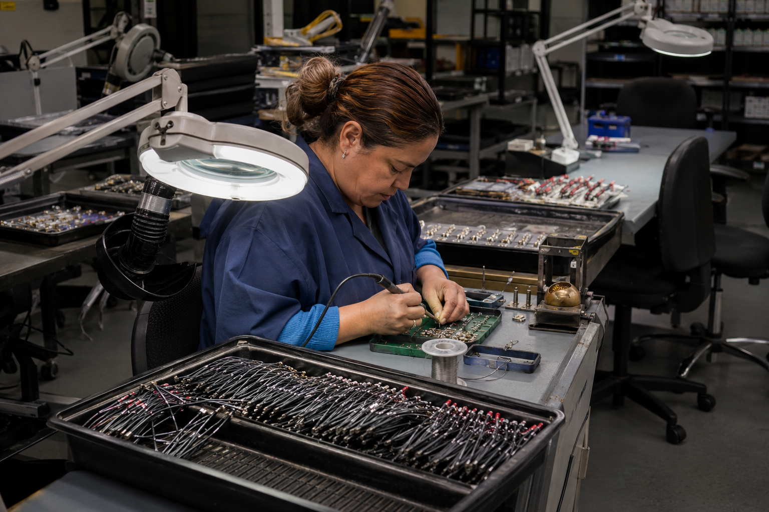 Labor that won't scale in manual DC cable assembly