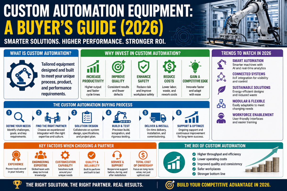 `Custom Automation Equipment: A Buyer's Guide (2026)