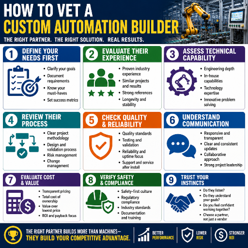 How to Vet a Custom Automation Builder