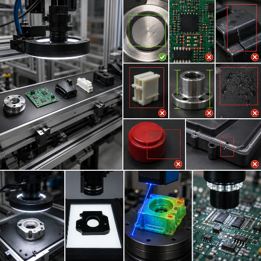 What Vision Systems Inspect: Defect Classes and Detection Methods
