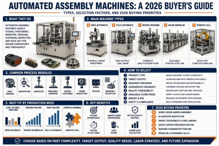 Automated Assembly Machines: A 2026 Buyer's Guide