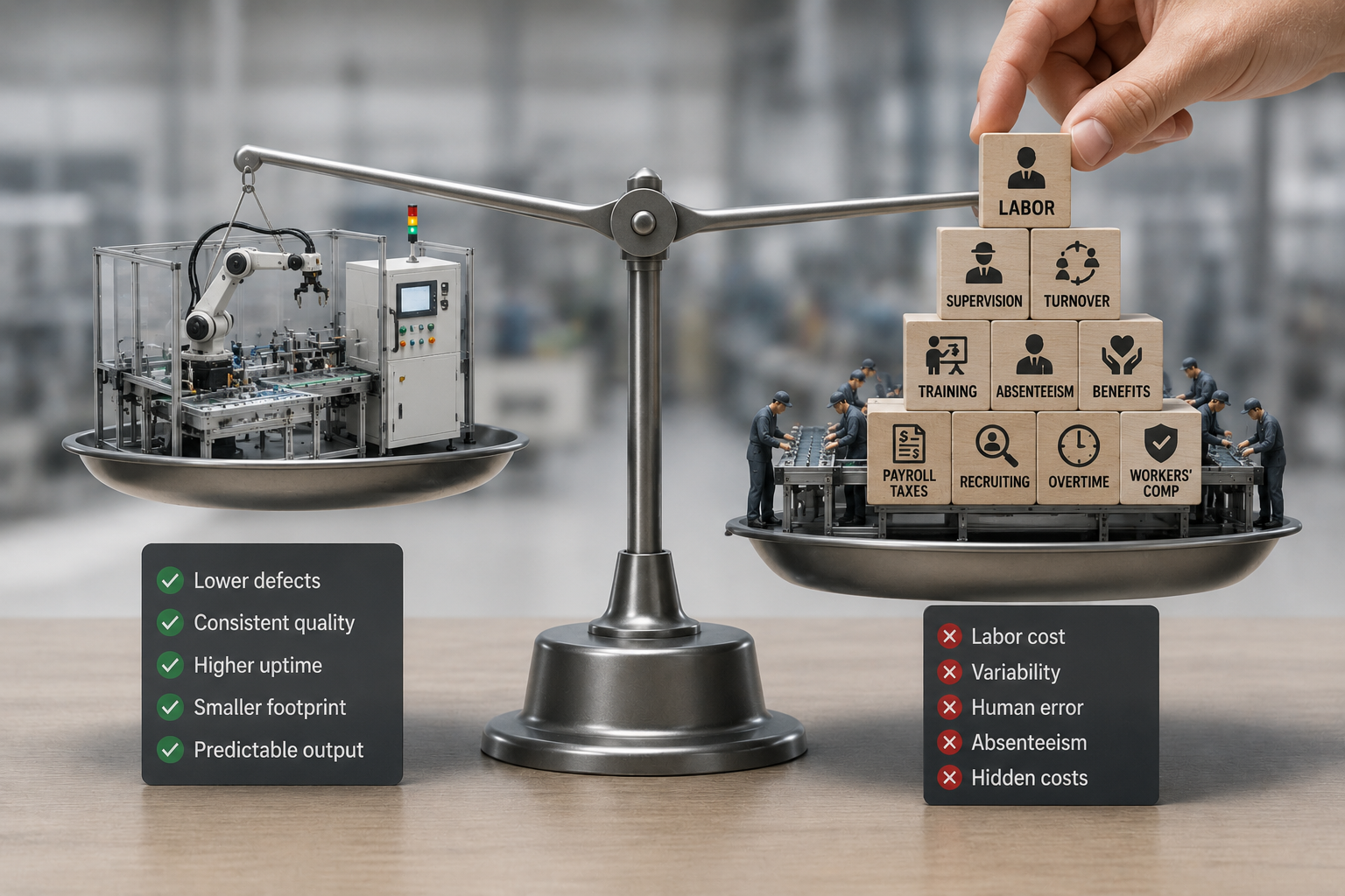 When Buyers Plan a Cost Comparison - Industrial engineering facility