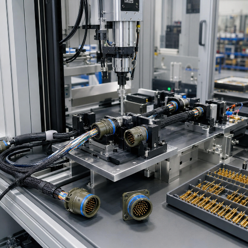 Aerospace circular connector line MIL-DTL-38999 Series III