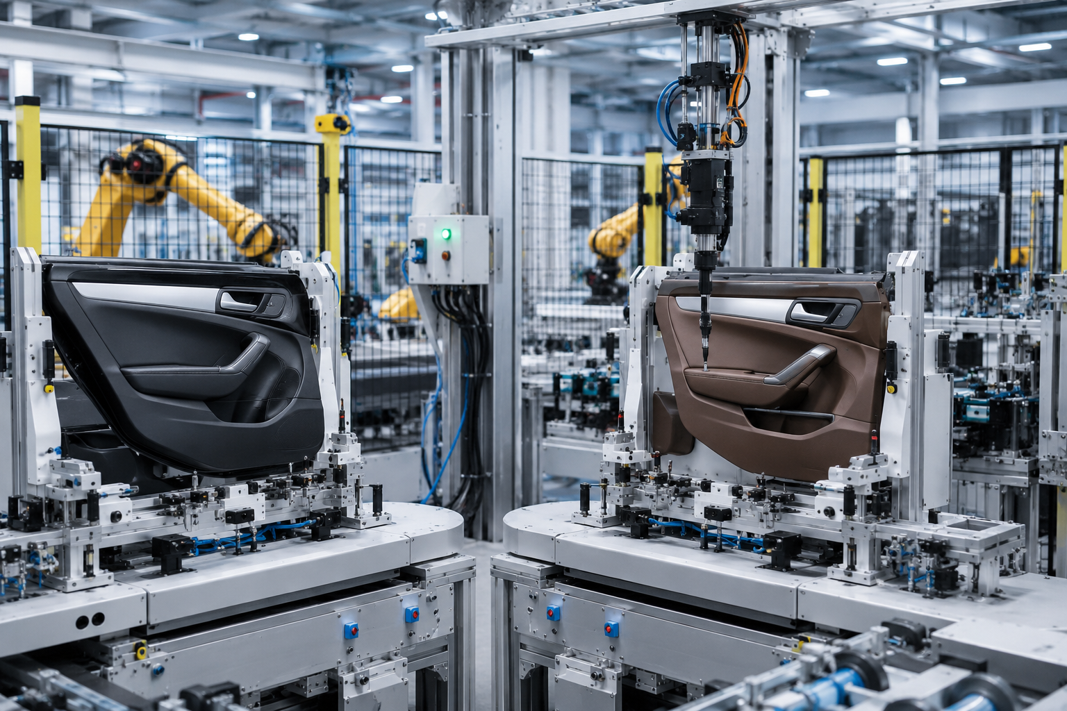 Automotive Tier-2 door pull handle program automation deployment in Europe
