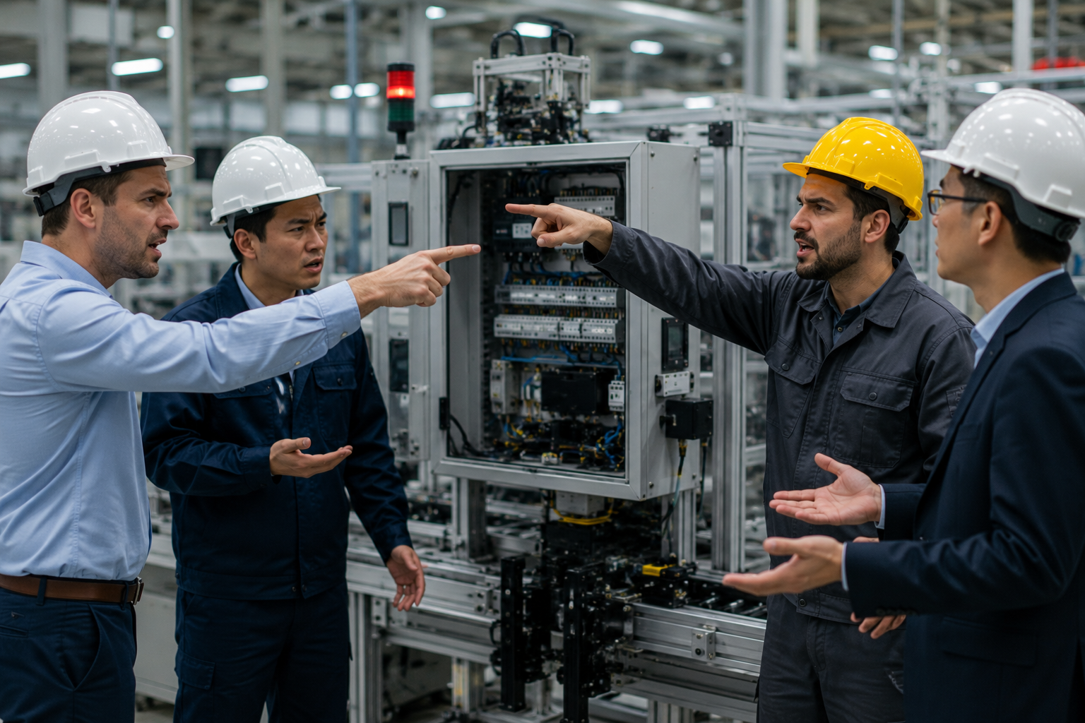 Finger-pointing downtime