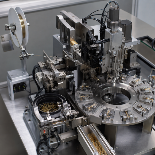 Fully-Auto Brush-Type Pin Insertion Machine