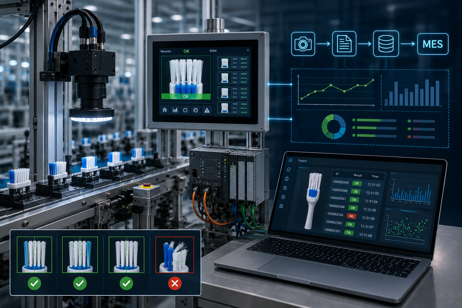 Inspection and traceability depth