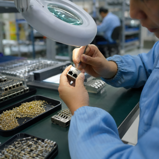 Telecom Connector Production Bottleneck