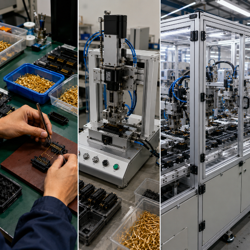 Pin Insertion Machine vs Manual Insertion