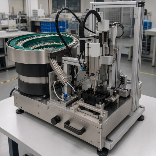 Rectangular Connector Pin Insertion Machine