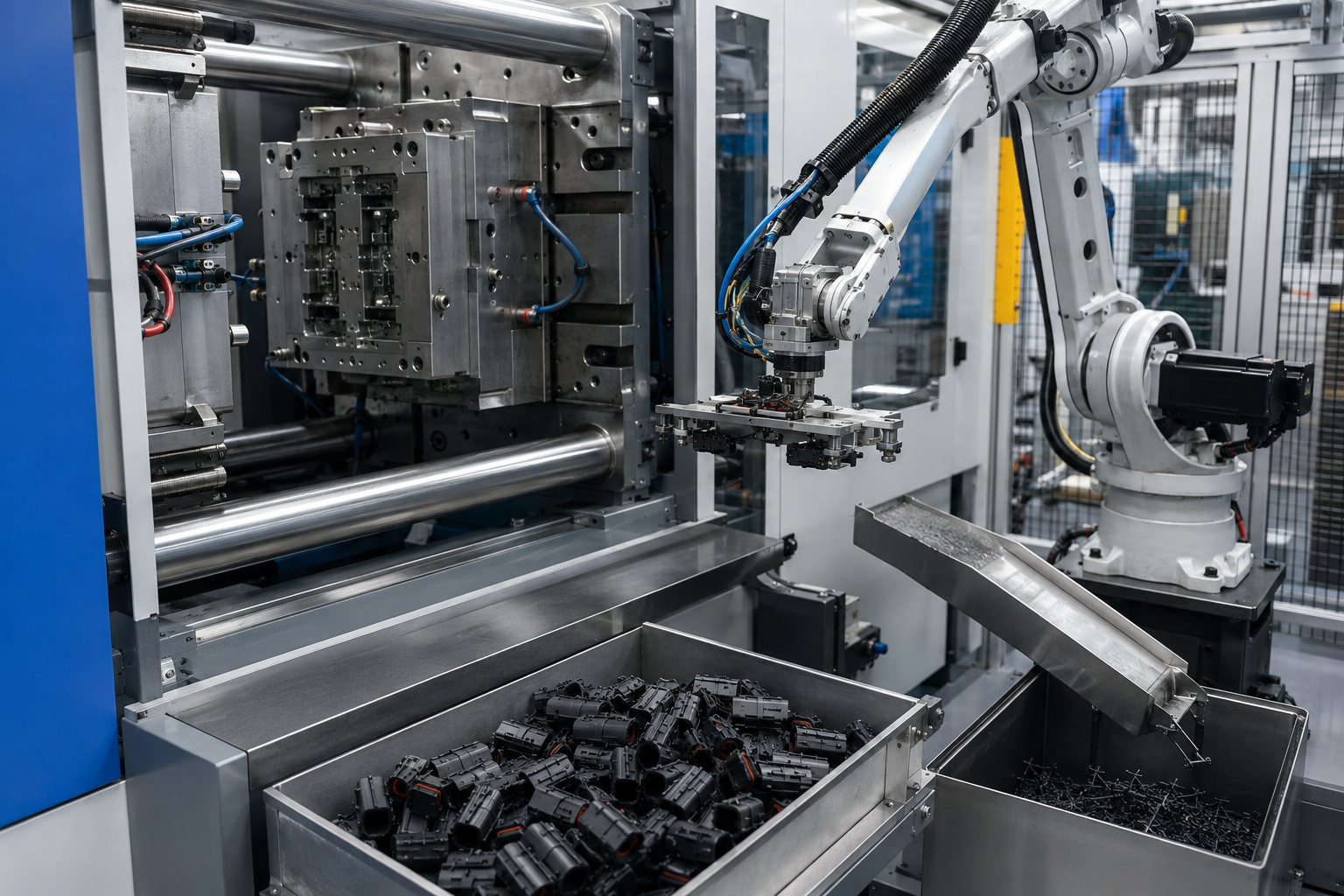 Precision Injection Overmolding Station