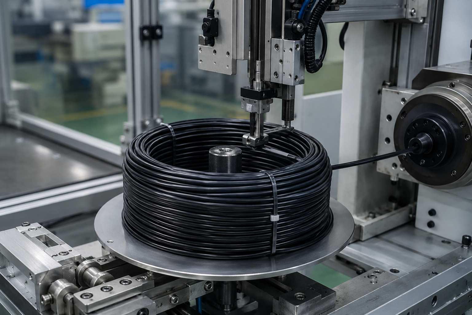 Automatic Winding and Bundling Station