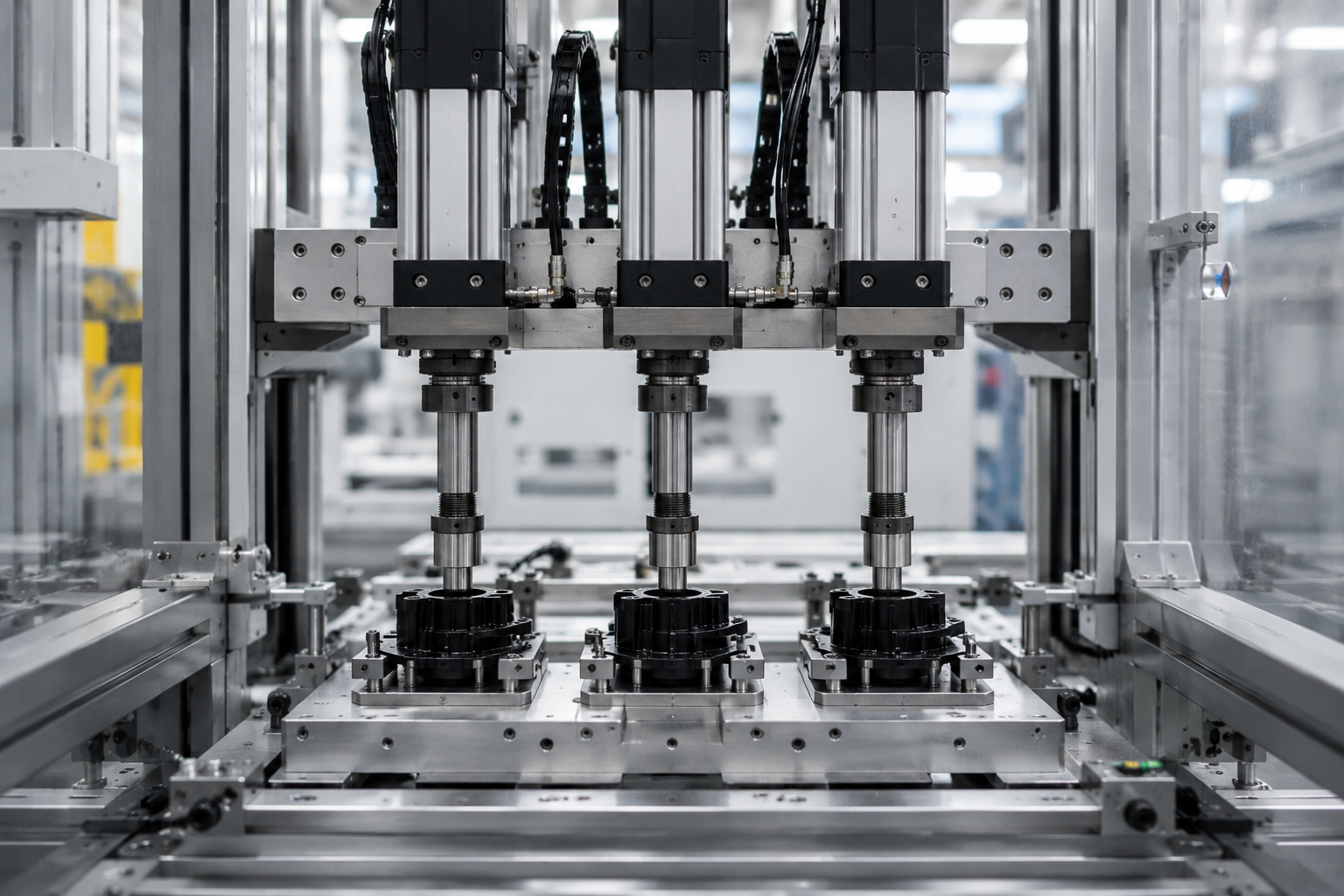 Servo press-fit station module