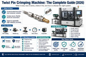 Twist Pin Crimping Machine The Complete Guide (2026)