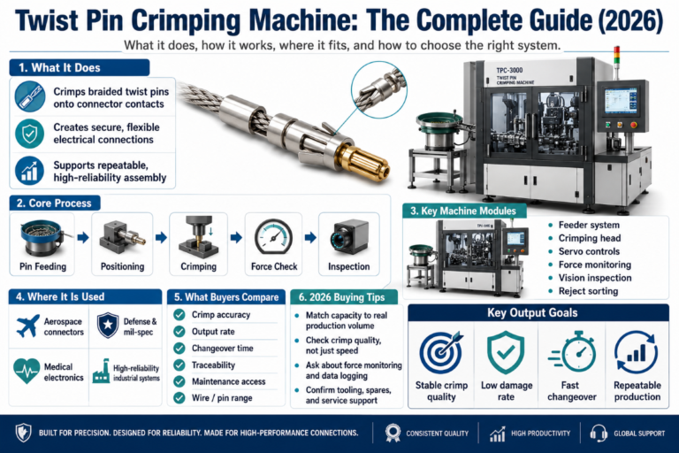 Twist Pin Crimping Machine The Complete Guide (2026)