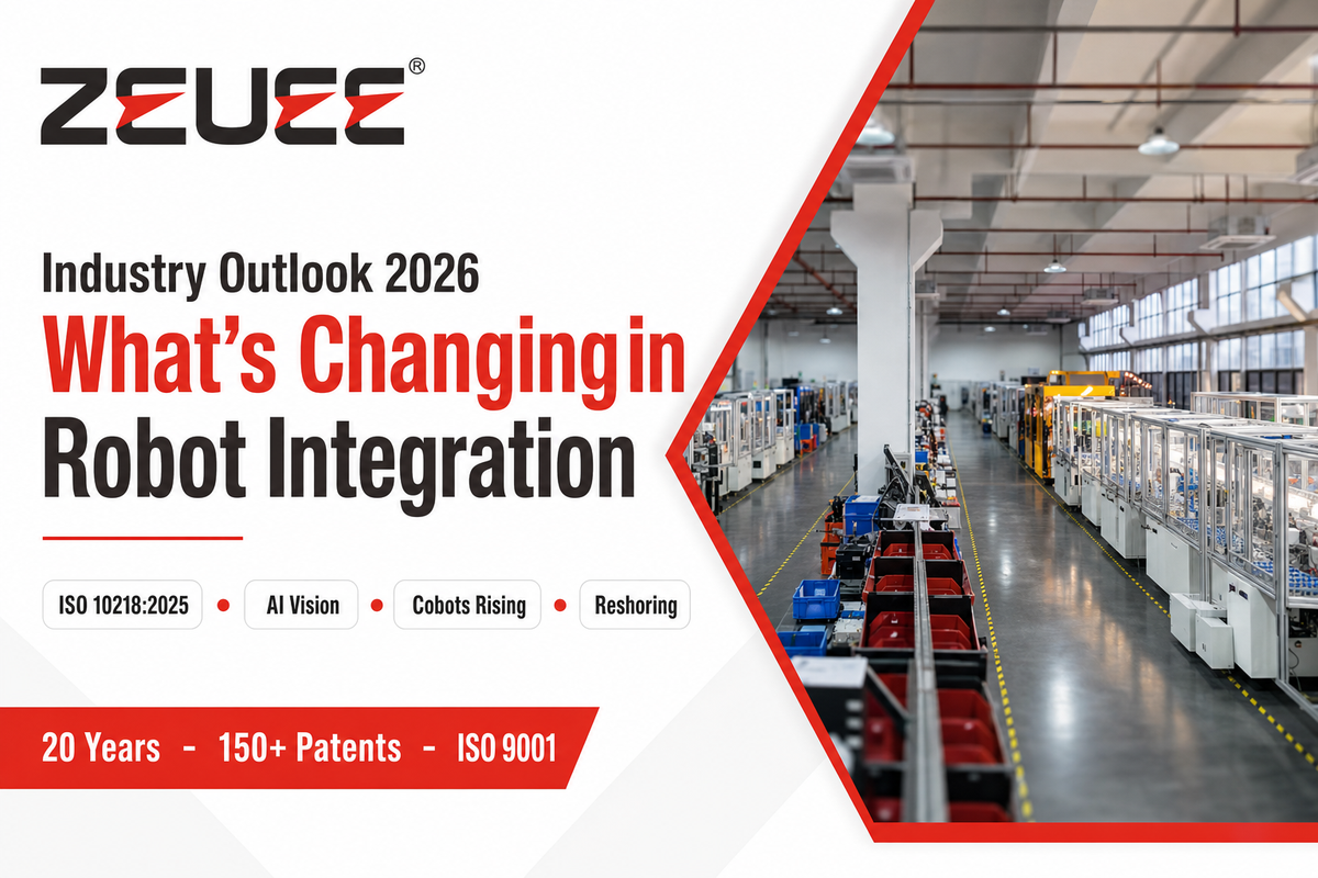 Industry Outlook: What's Changing in Robot Integration for 2026 — ZEUEE
