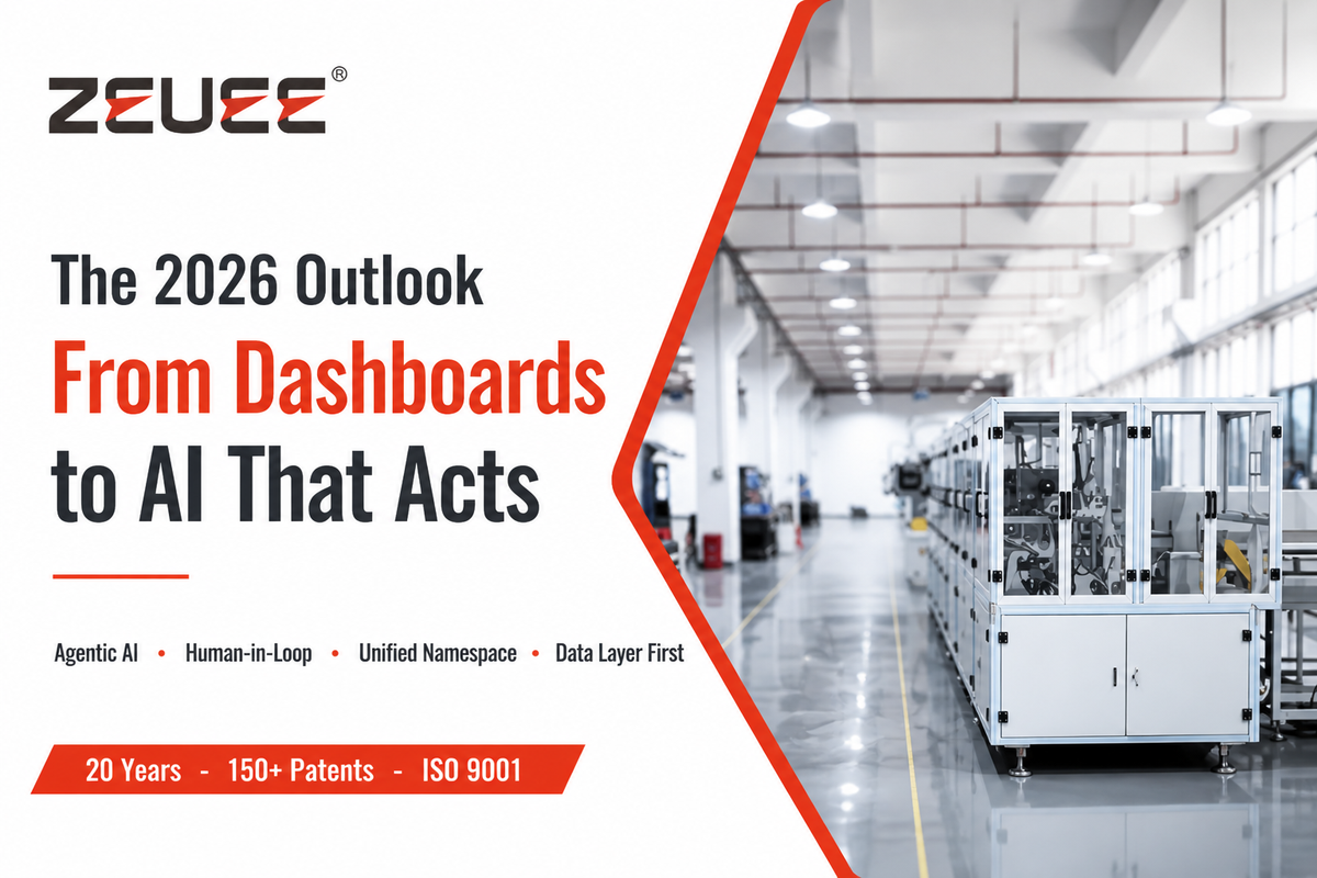 The 2026 Outlook: From Dashboards That Report to AI That Acts — ZEUEE