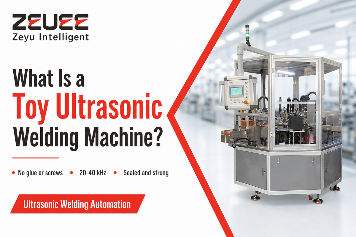 What Is a Toy Ultrasonic Welding Machine? — ZEUEE