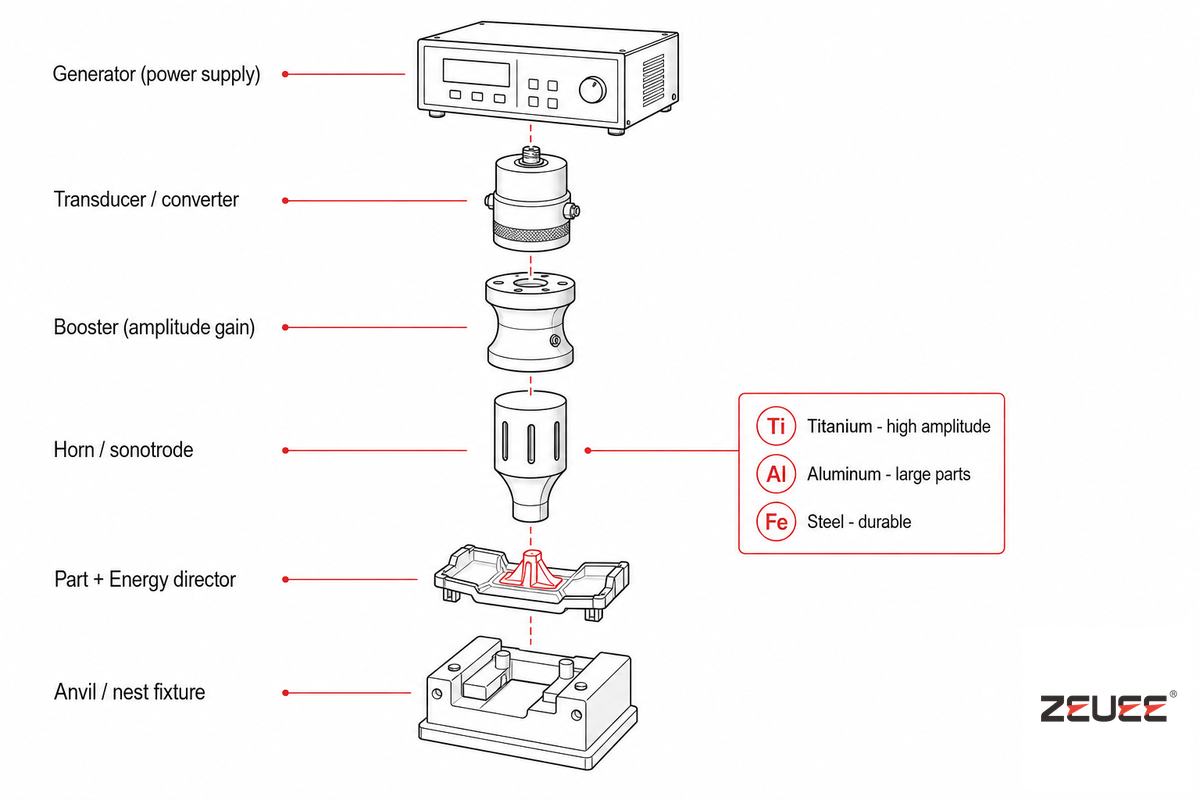 Inside the Machine: The Ultrasonic Stack — ZEUEE