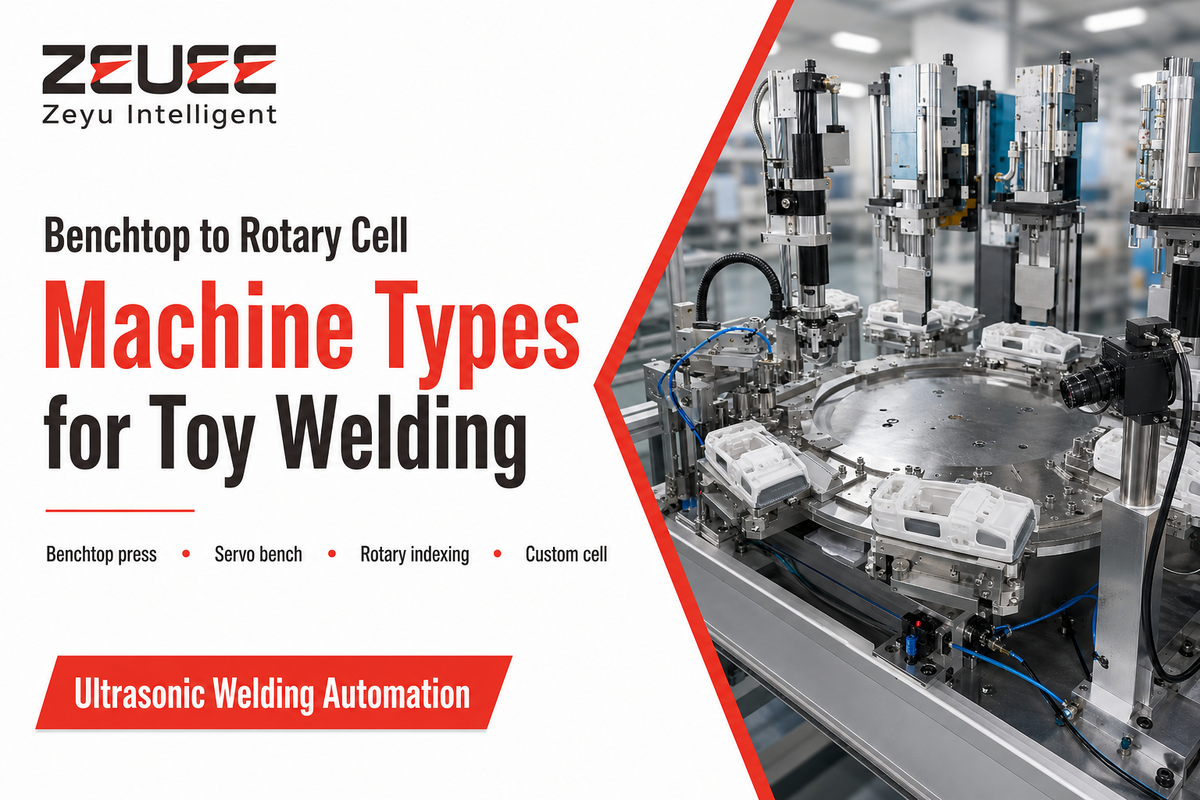Types of Toy Ultrasonic Welding Machines — ZEUEE