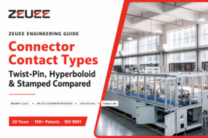 Connector Contact Types: Twist-Pin, Hyperboloid & Stamped