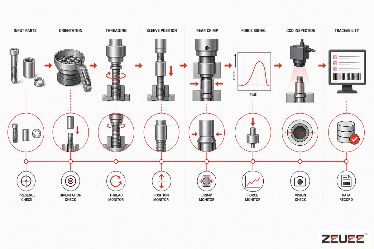 The Thread-Crimp-Inspect Control Map — ZEUEE