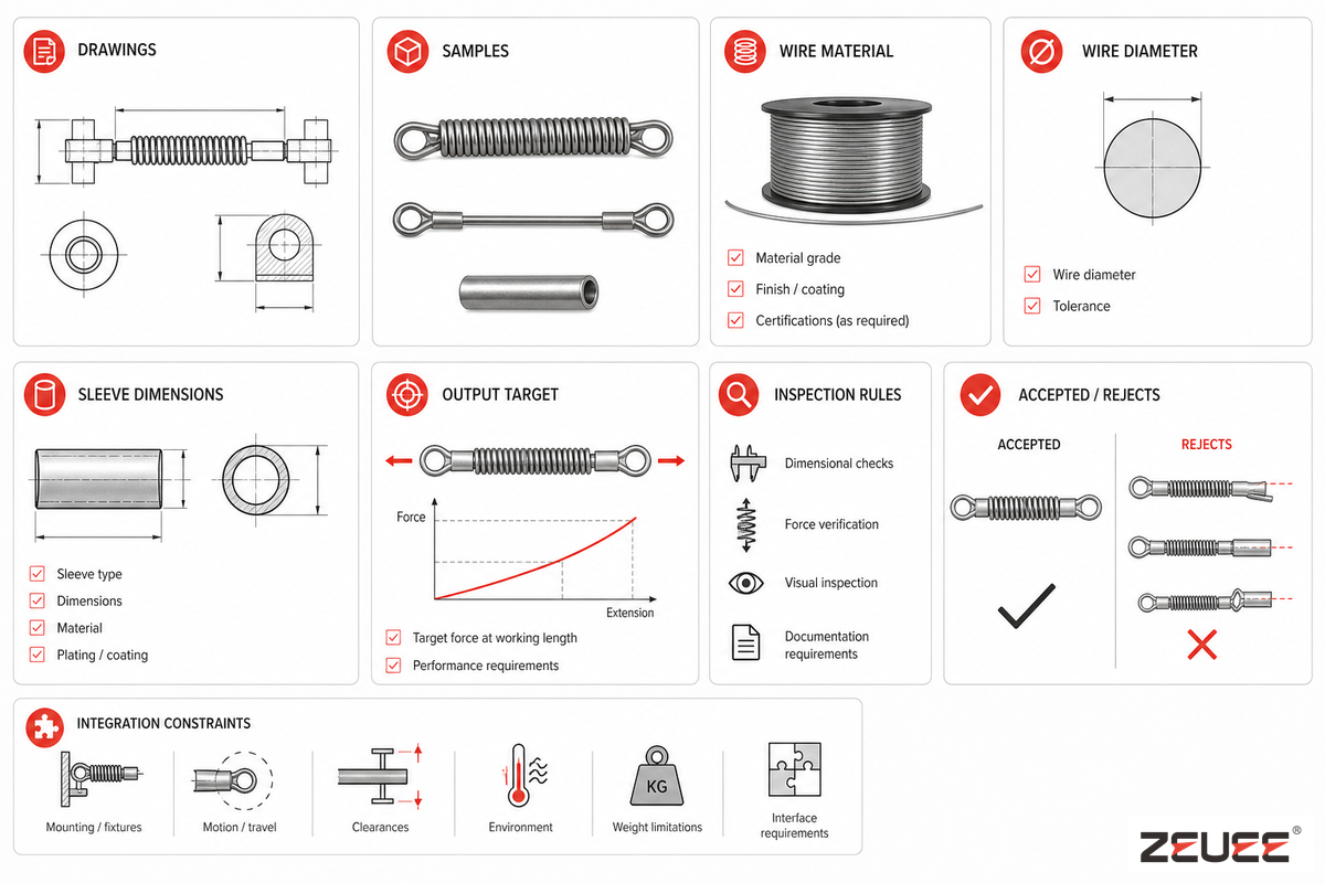9-Row Specification Checklist to Send a Machine Builder — ZEUEE