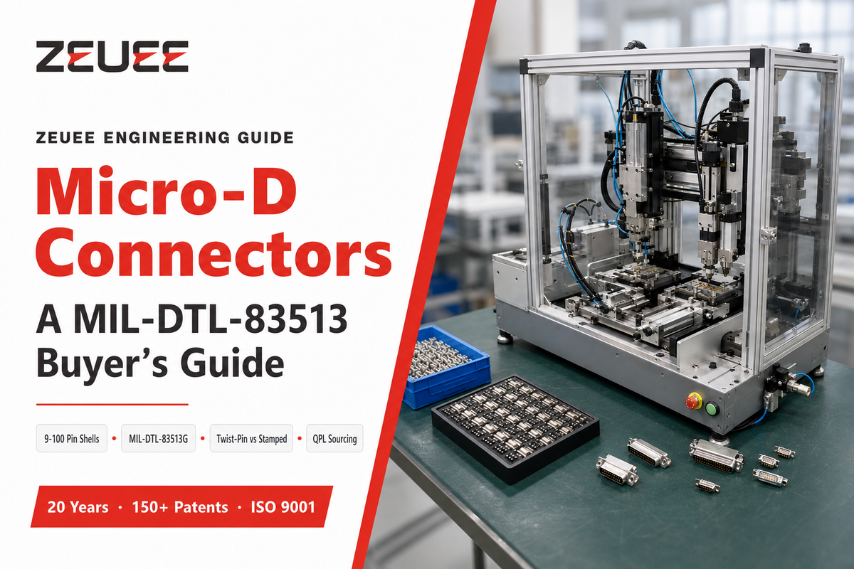 Micro-D Connector Guide: MIL-DTL-83513 Buying Basics