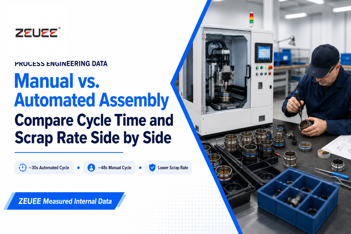 Manual vs. Automated Assembly: Process Engineering Data — ZEUEE