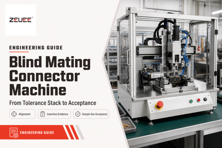 Blind Mating Connector Machine: Engineering Guide