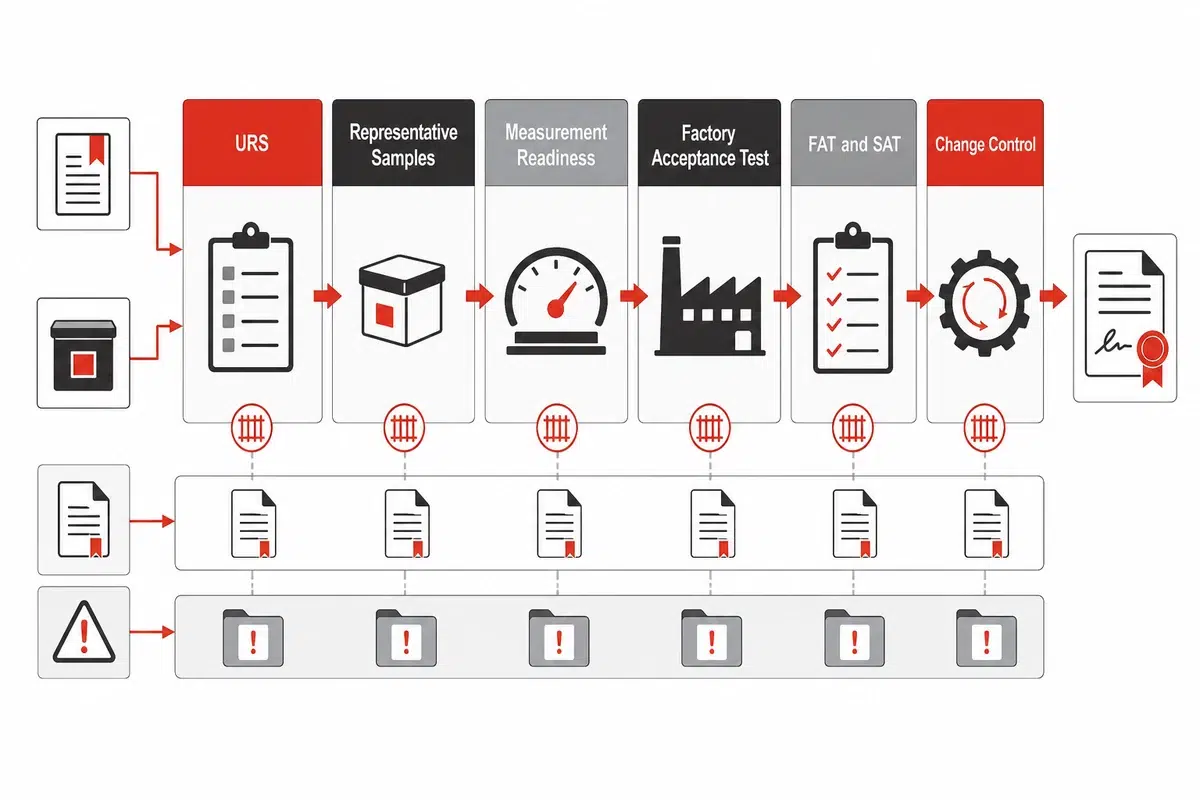 Aerospace and defense URS-to-acceptance validation path