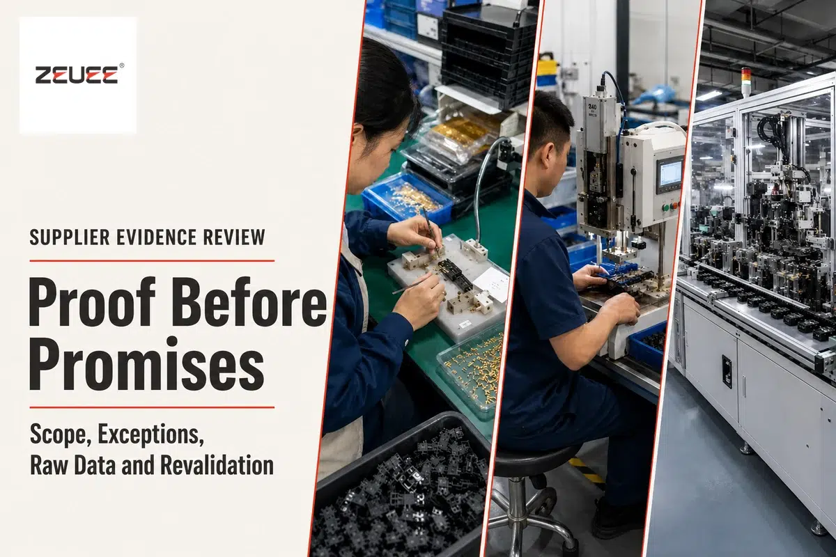 Aerospace and defense automation supplier proof review