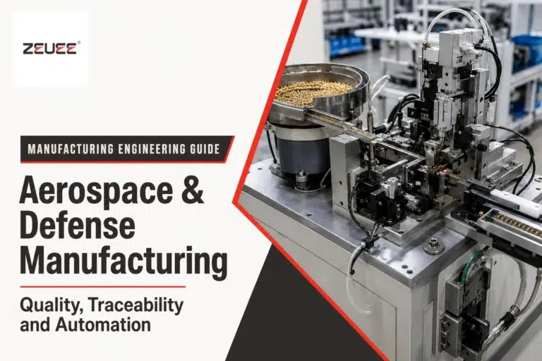 Aerospace and defense manufacturing quality, traceability and automation guide