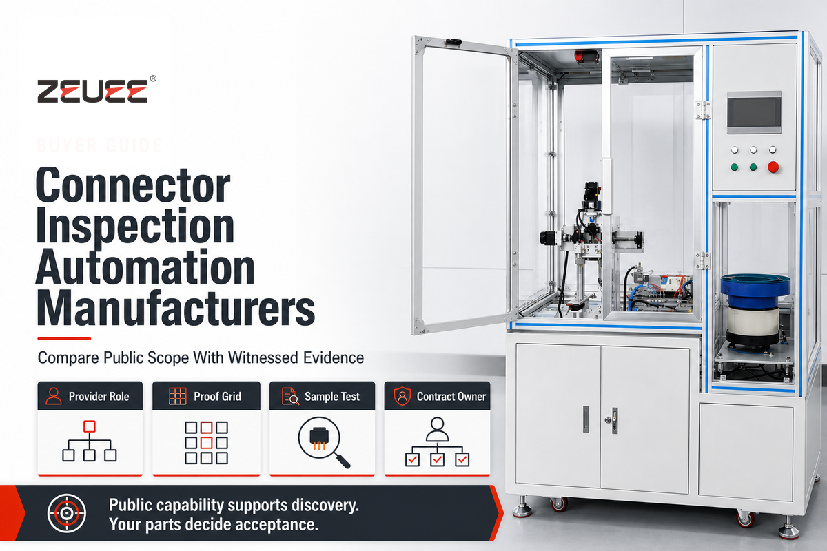 Connector Inspection Automation Manufacturers: Buyer Guide