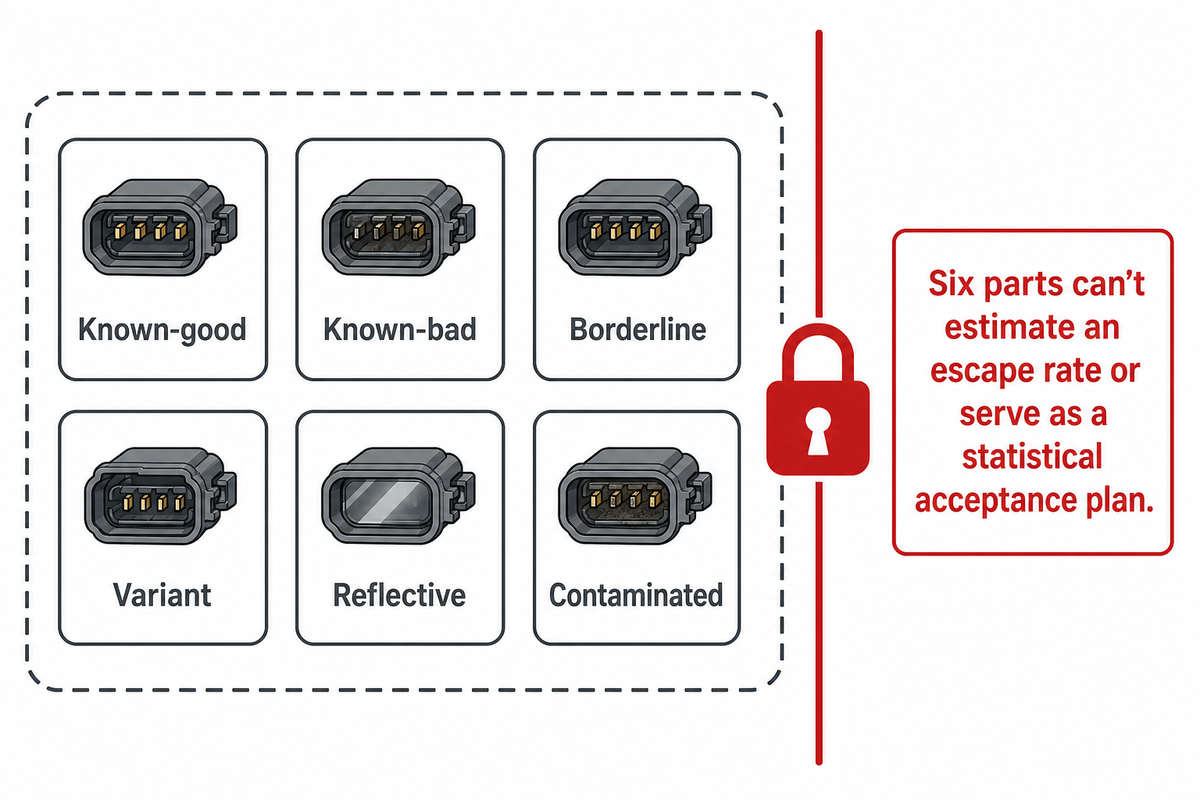 Build a Six-Sample Discovery Set, Then Design Acceptance Separately — ZEUEE