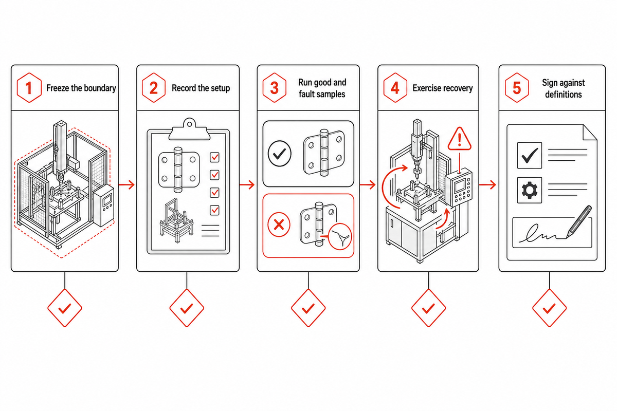 A Factory Acceptance Test That Makes Claims Comparable — ZEUEE
