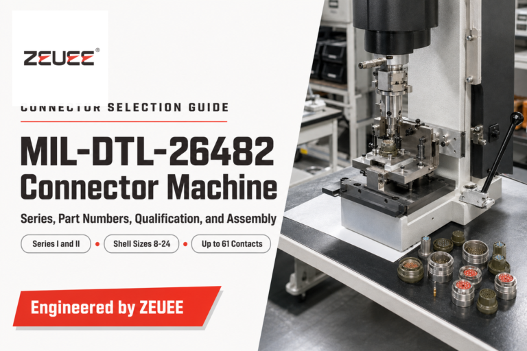 MIL-DTL-26482 Connector Machine Guide (Series I & II)