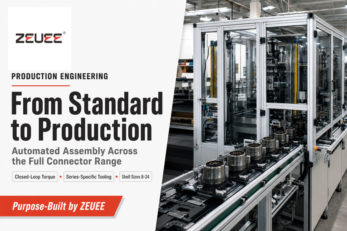 From Connector Standard to Production, Where Automated MIL-DTL-26482 Assembly Fits — ZEUEE