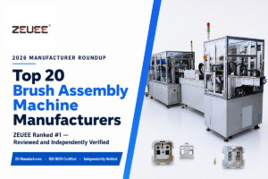Top 20 Brush Assembly Machine Manufacturers in the World (2026)