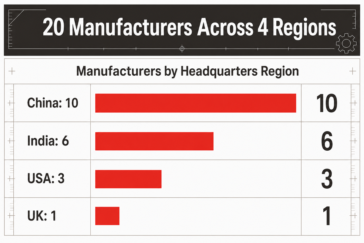#2–#20: The Other 19 Manufacturers — ZEUEE