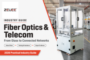 Fiber optics and telecom value chain guide: fiber selection, network layers, manufacturing, testing, and buyer evidence