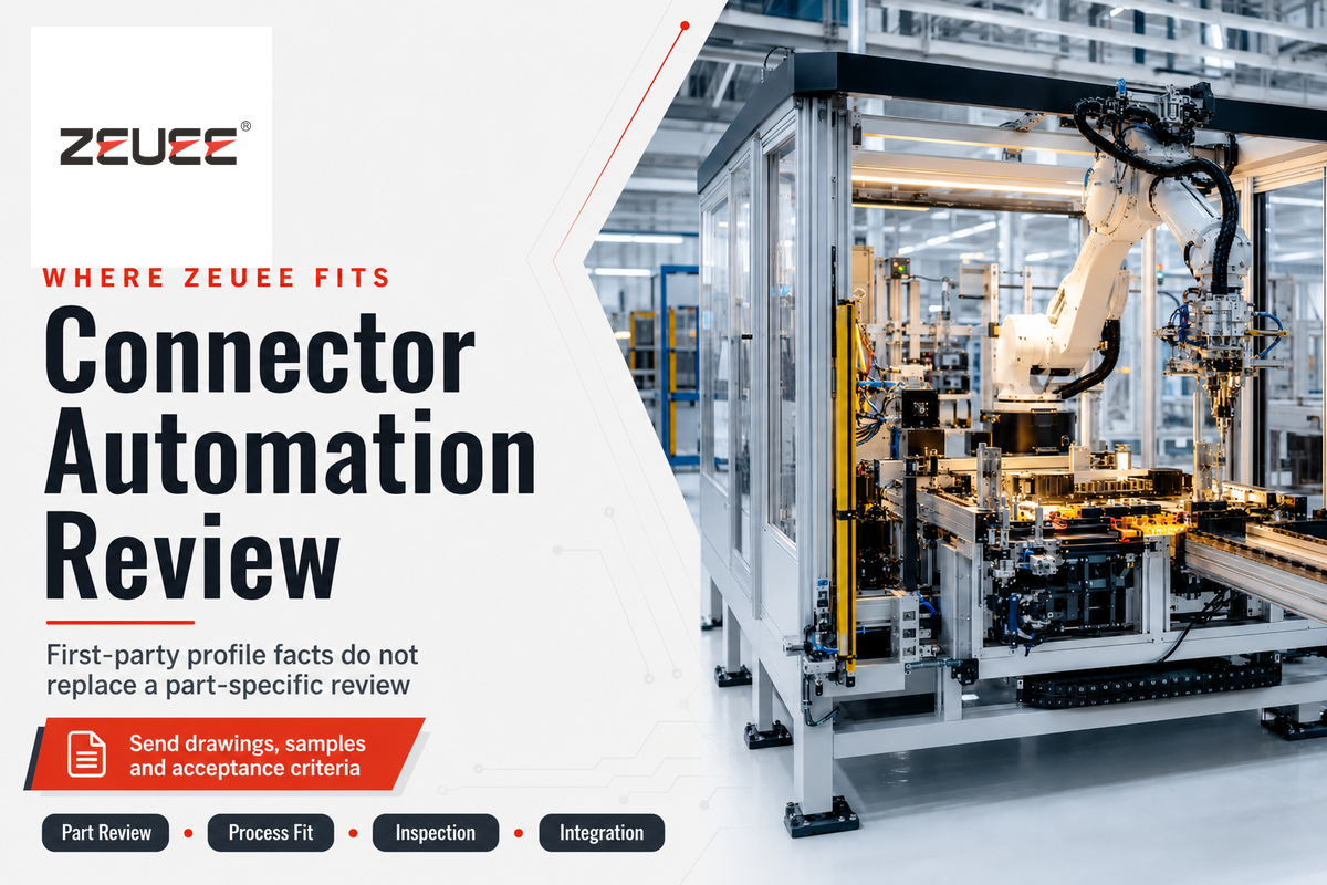 Where ZEUEE Fits a Connector Automation Project — ZEUEE