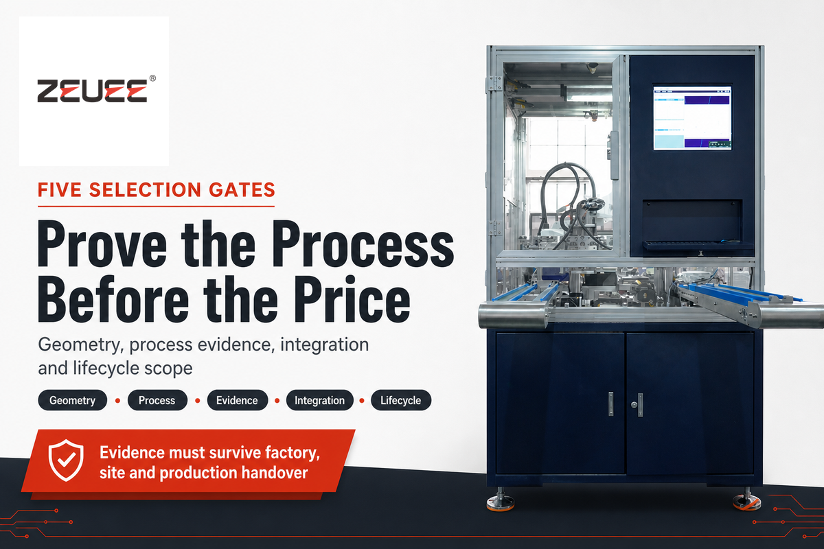 The 5-Gate Manufacturer Selection Framework — ZEUEE