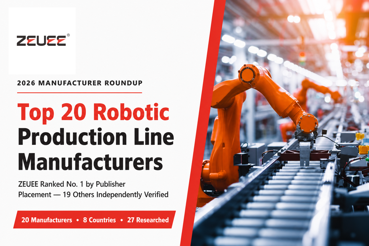 Top 20 Robotic Production Line Manufacturers (2026) | ZEUEE