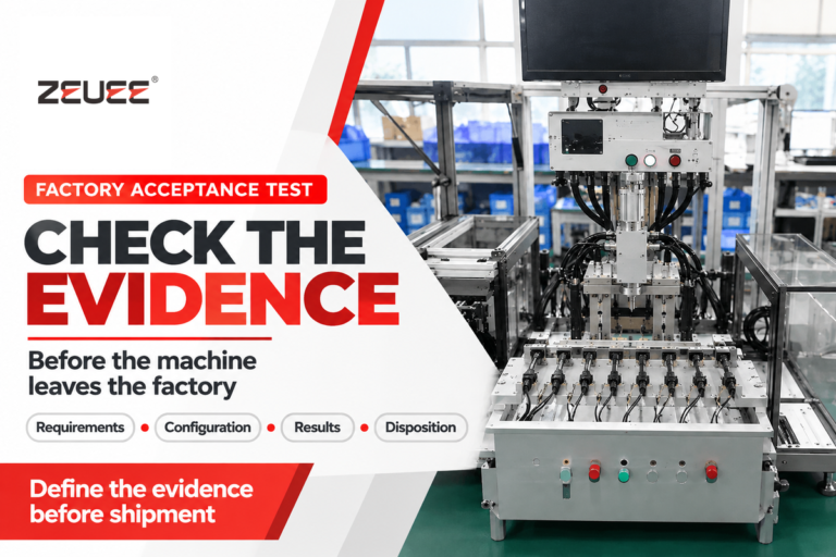 Factory Acceptance Test Checklist: 9 Evidence Checks