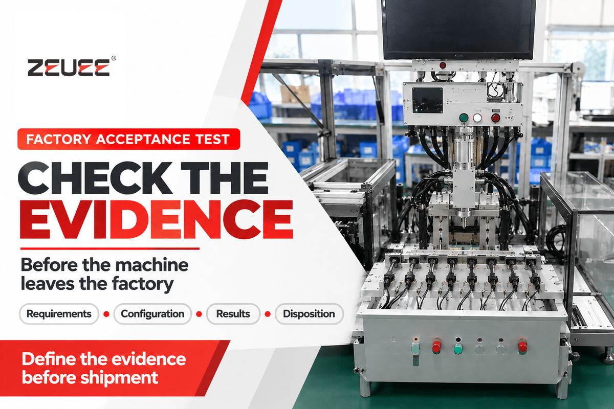 Factory Acceptance Test Checklist: 9 Evidence Checks
